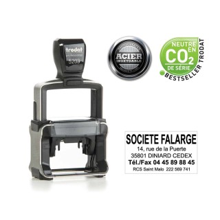 tampon encreur entreprise 5203 métal - Trodat France grenoble