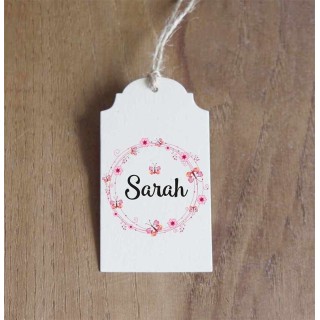 étiquette  pot à dragée personnalise  boite a dragée modèle Satie