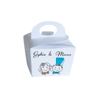 Jolie boite dragée personnalisée, Packaging et contenant confiserie
de chocolats ou autres de gourmandises