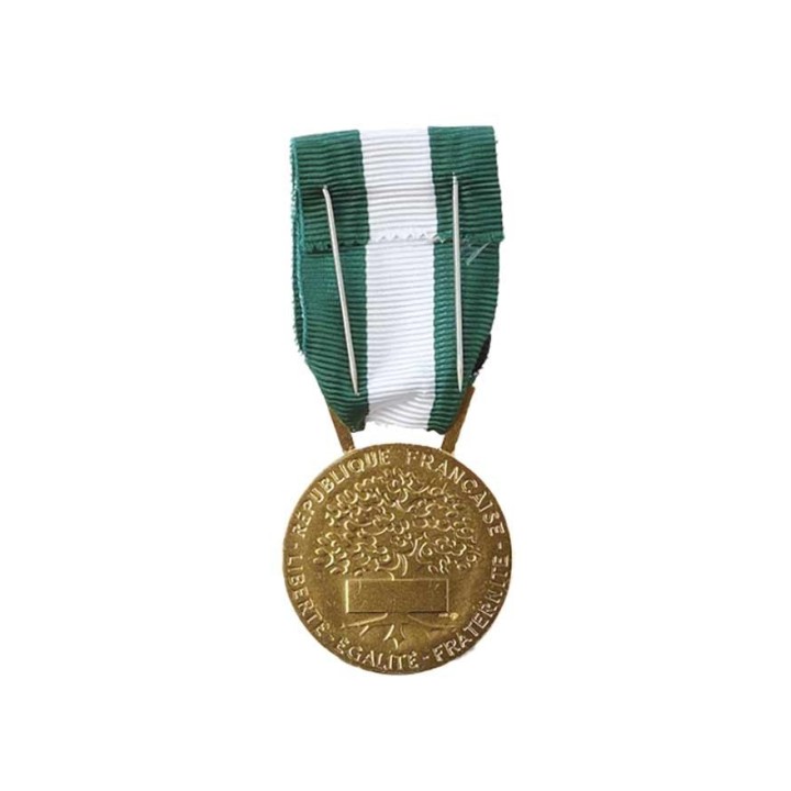 Médaille Départementale Communale OR, verso 3D
Médaille bronze florentin série classique estampé laiton,