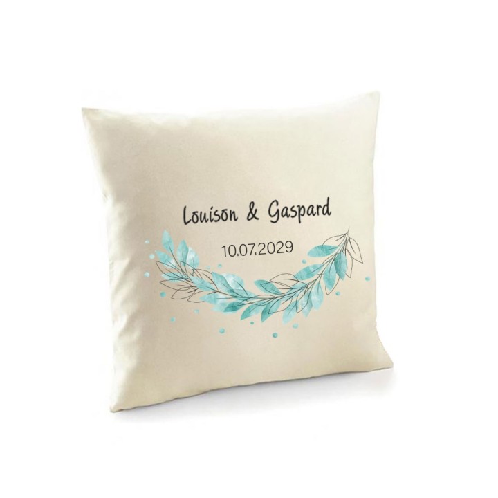 Nos coussins personnalisés mettant en scène la magie couples d'animaux