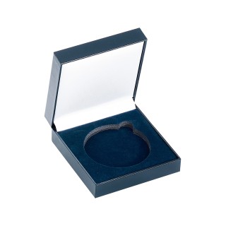 ECRIN COFFRET LUXE POUR MEDAILLE DE 70 MM DE DIAMETTRE SANS BELIERE 
médaille dans une belle présentation