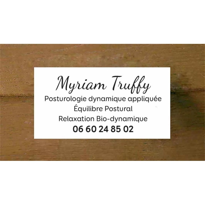 plaque blanche écriture noire gravée PVC 14x7 cm , relaxation dynamique