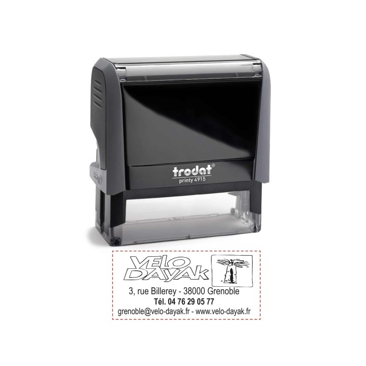 Printy 4915, trodat tampon encreur entreprise  personnalise grenoble