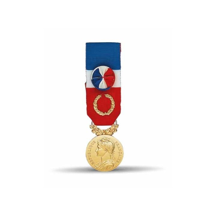 Médaille du travail Grand OR 
40 ans d'ancienneté
