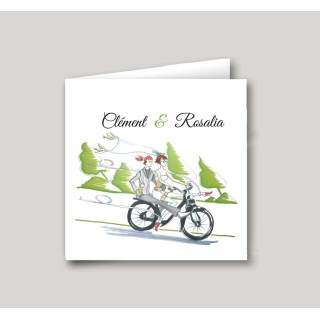 Faire part mariage en Solex