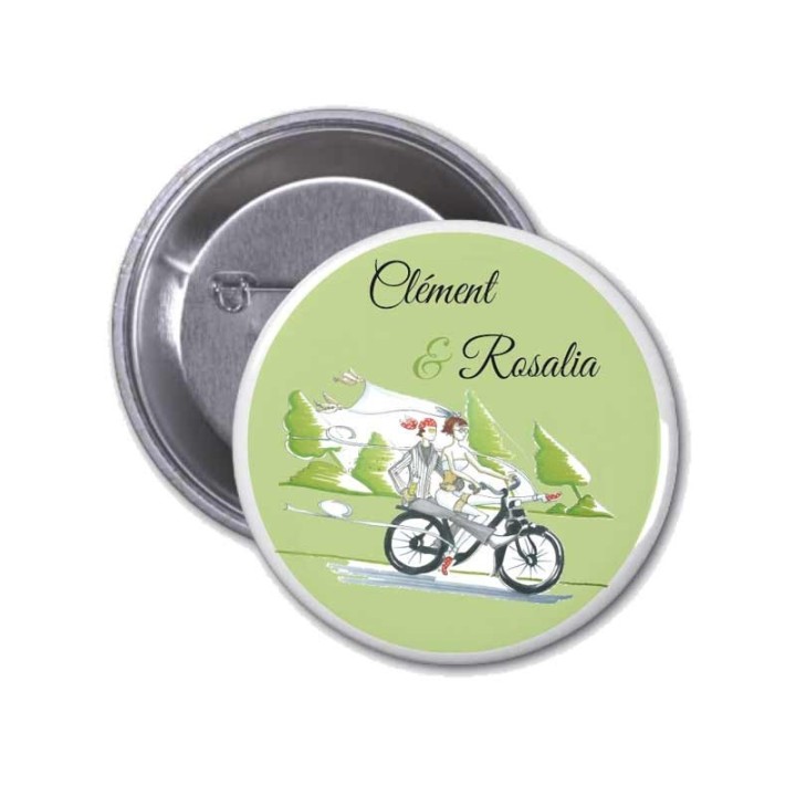 Badge rond  design Solex