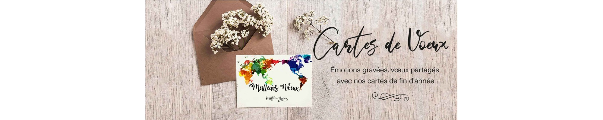 carte de vœux entreprise personnalisable