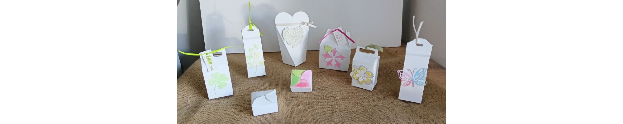 boite à dragées personnalisée mariage design unique prénoms, initiales